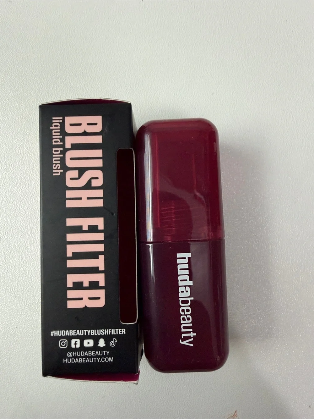 Huda Beauty Faux Filter Bundle Lot Loquid Blush & Foundation BNIB